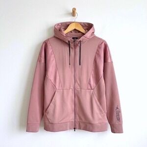 Jordan 23 Engineered Flight Tech Lite Zip Hoodie Medium Mauve Nike SAMPLE RARE